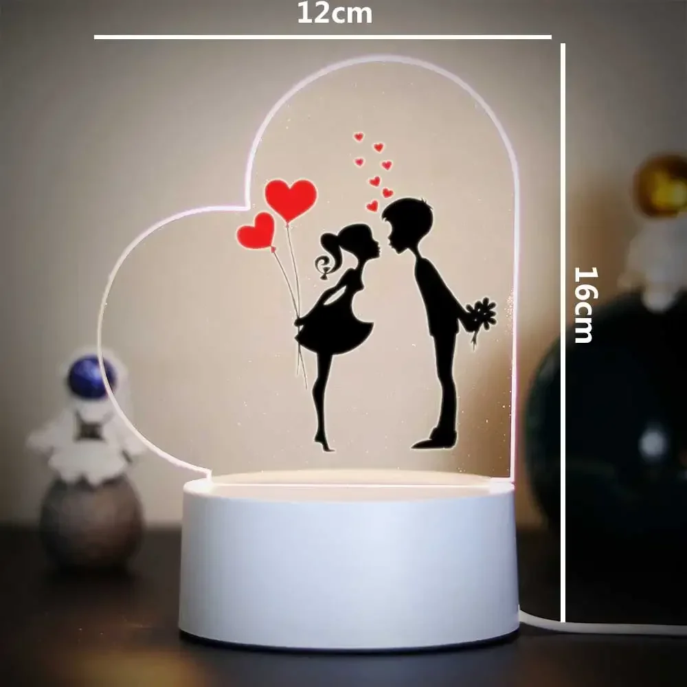 Hartvormig Acryl 3D Nachtlampj - Led Balloon Light recensie en prijs