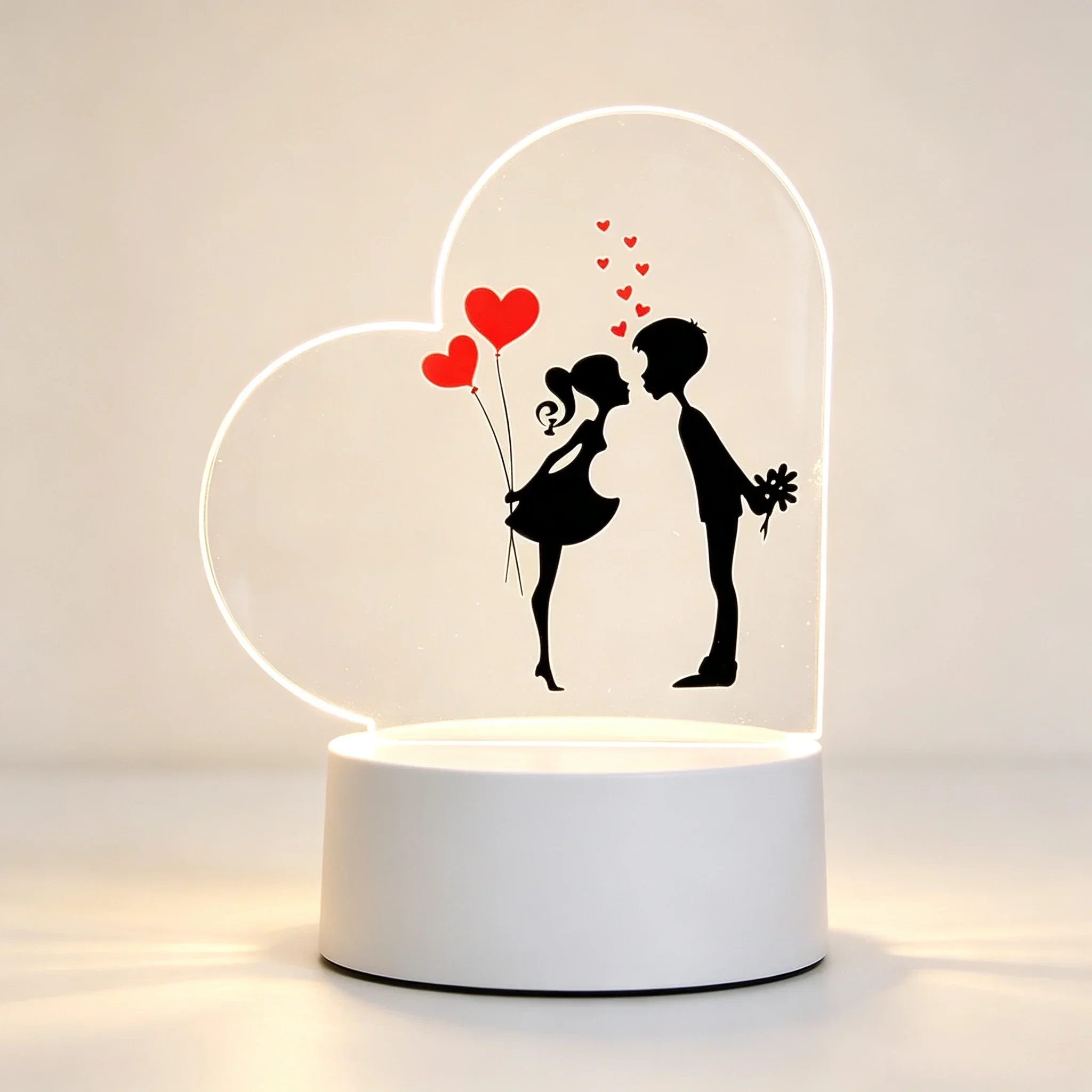 Hartvormig Acryl 3D Nachtlampj - Led Balloon Light recensie en prijs