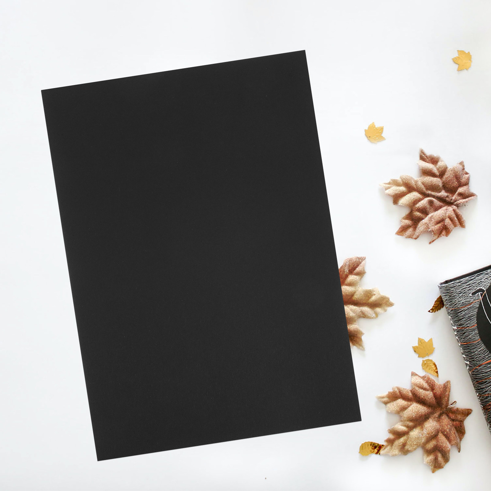 50 vellen zwart karton, dik st - Papercraft Supply Invitation recensie en prijs