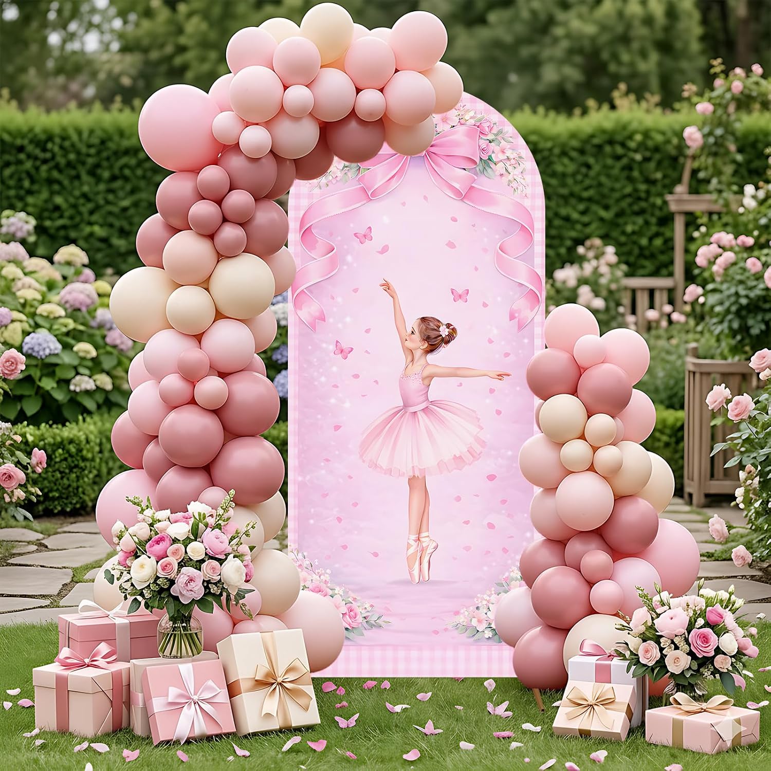 Aangepaste dubbelzijdige balle - Dessert Table Backdrop recensie en prijs