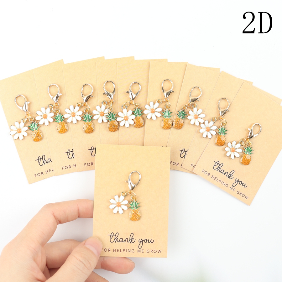 10 mini-ananas sleutelhangers, - Event Party recensie en prijs