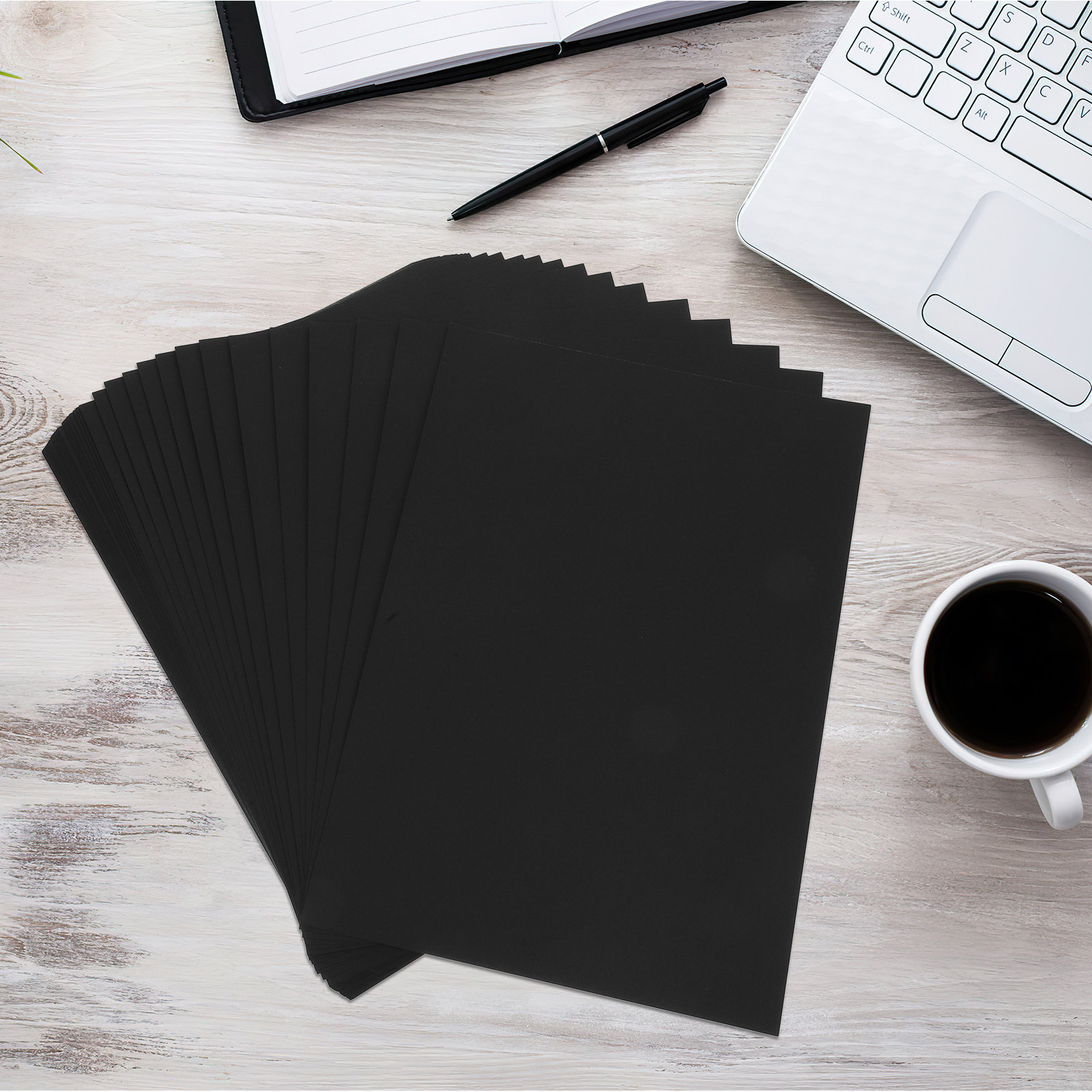 50 vellen zwart karton, dik st - Papercraft Supply Invitation recensie en prijs