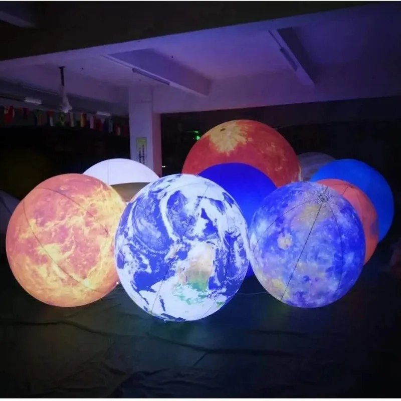 Gigantische opblaasbare blauwe - Led Balloon Light recensie en prijs