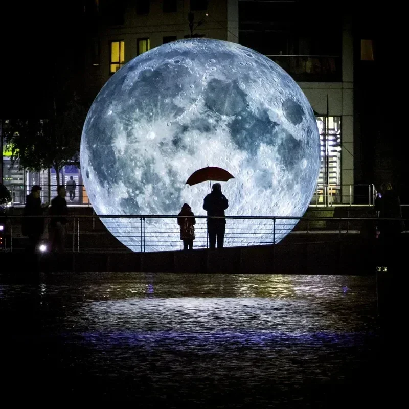 Gigantische opblaasbare blauwe - Led Balloon Light recensie en prijs