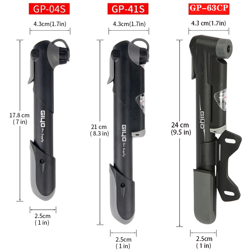 GIYO Pomp Fietspomp Mini Handp - Balloon Pump Hand recensie en prijs